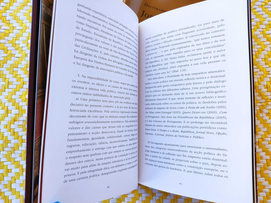 DOUTORAMENTO Honóris Causa de JORGE SAMPAIO Universidade de Coimbra
