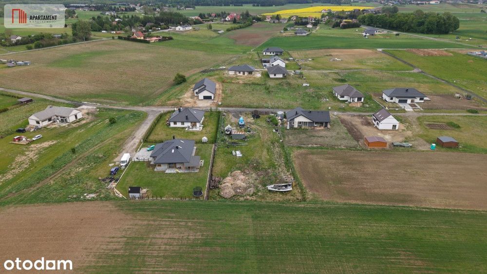 Działka budowlana 2437 m² – Stradomno