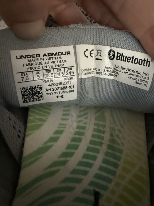 Under armour 38.5