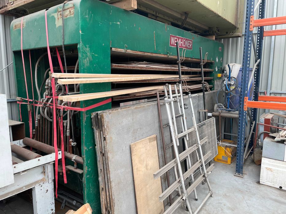 Prasa Półkowa WEMHÖNER 305x131 cm – 6 poziomów / 8 ton Pilna Sprzedaż!