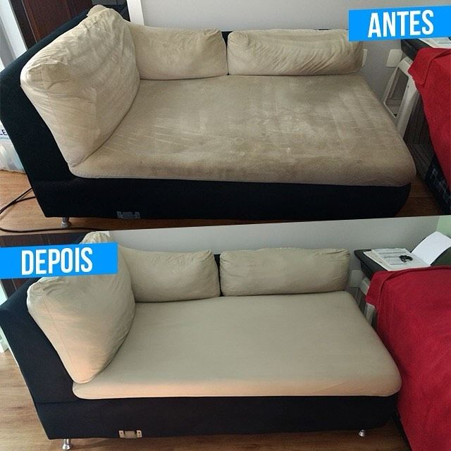 Limpeza e higienização de sofas, colchões e cadeiras
