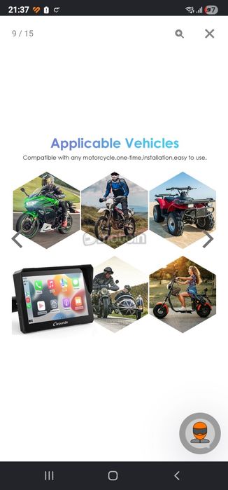 Carpuride 702 /car play para moto