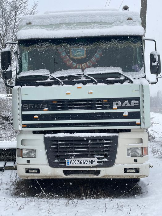 Даф хф 95 вс прицепом хорошем состоянии