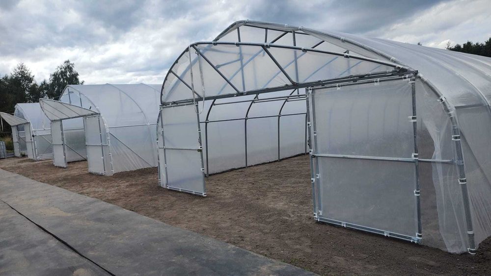 tunel foliowy, tunele foliowe , pomidor , ogórek , kwiaty 7m x 30x3,3m