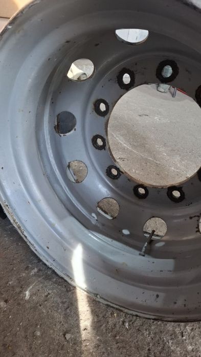 Felgi metalowe do samochodu ciężarowego