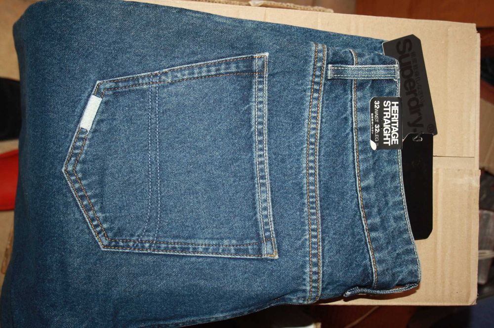 Spodnie nowe SuperDRY W 32 -L 32