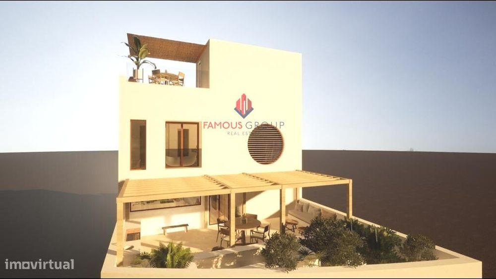 Terreno com Projeto Aprovado para moradia com Piscina - Portimão