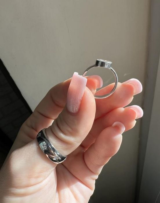 Срібний комплект в стилі Bvlgari