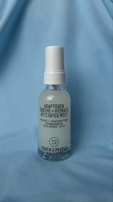 Міст есенція Youth To The People Adaptogen Soothe + Hydrate Activated. Зволожуючий спрей
