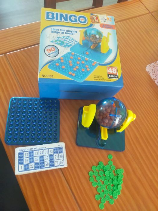 Bingo jogo como novo