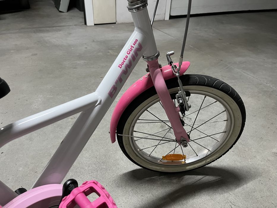 Bicicleta menina 16 Decatlhon b-twin Como Nova
