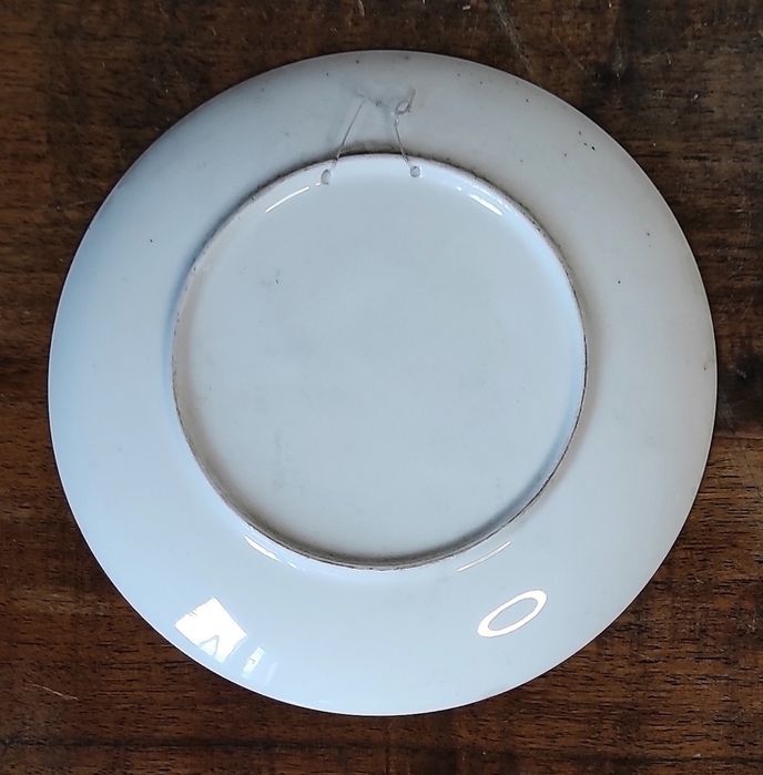 Talerz okolicznościowy ceramika stary samolot 1984 rok