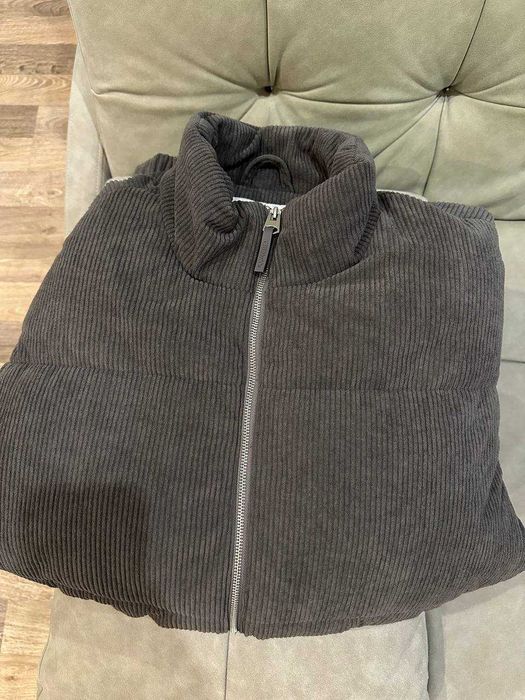 ЯК НОВА | Вельветова Зимова Дута Куртка (чол) House brand | РОЗМІР XL