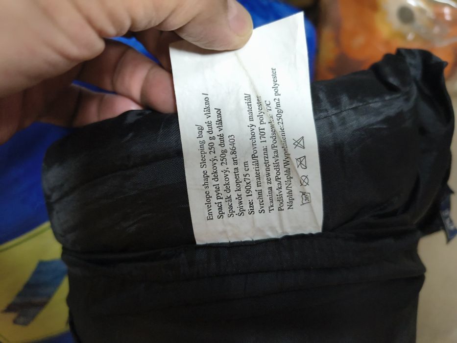 Śpiwór 190/ 75 ciepły