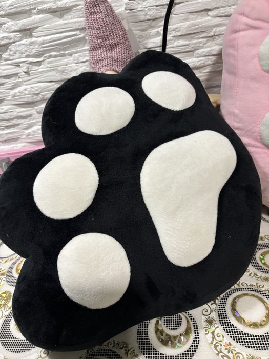 Подушка-іграшка таполапка, декоративна подушка іграшка