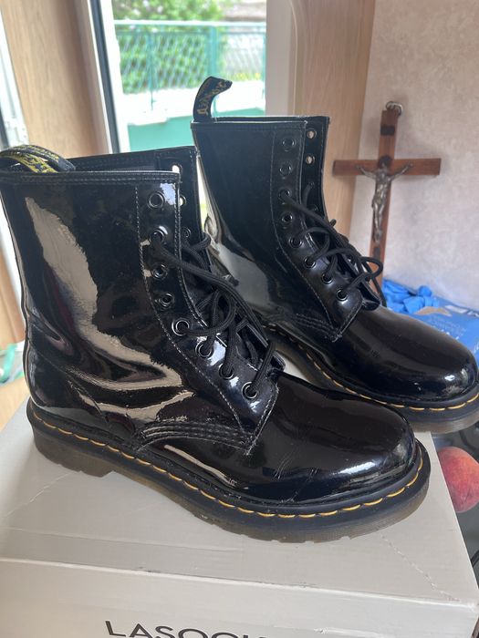 Buty Dr Martens Czarne Polysk rozm 40