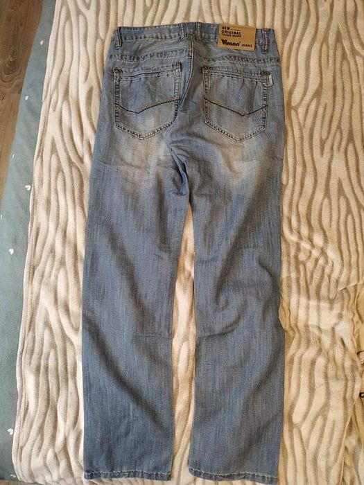 Spodnie męskie jensowe