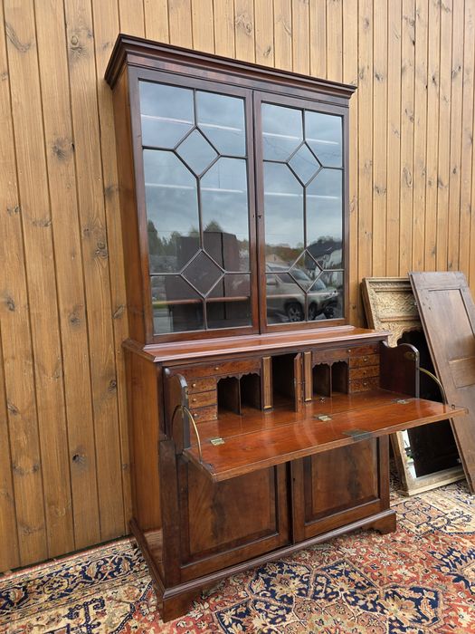 Oryginalna angielska sekretara sekretarzyk biurko witryna #2108 Węgrów