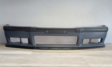 Новий передній бампер з губою BMW 3 e36 M-Technic «М-тех» накладка, кріплення, решітка, грати