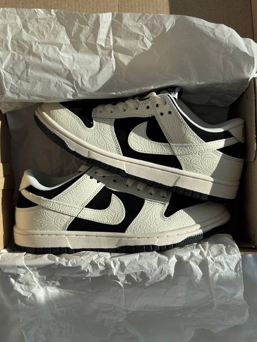 36-41 р кросівки Nike SB Dunk Beige/Black