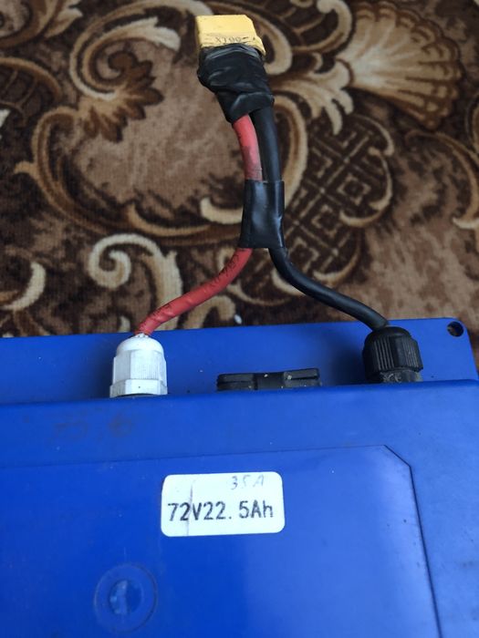 Аккумулятор для электроскутера 72в 22.5а/ч