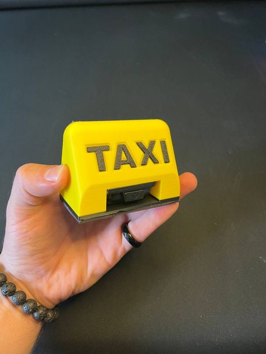 Шашка Таксі міні аккумуляторна M Taxi mini фишка фішка такси