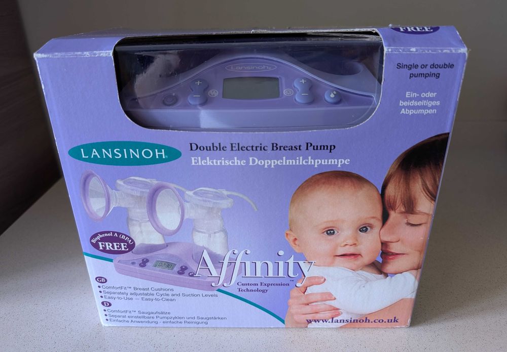 Bomba tira leite Elétrica Dupla Lansinoh Affinity