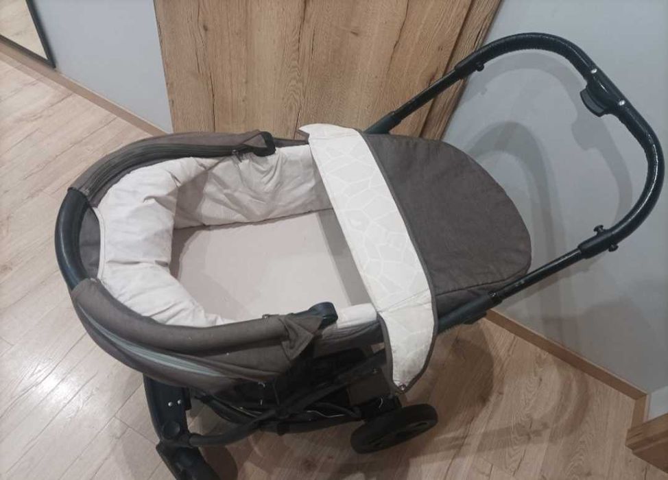 Wózek głęboki spacerowy XLANDER  Pulse  szary.