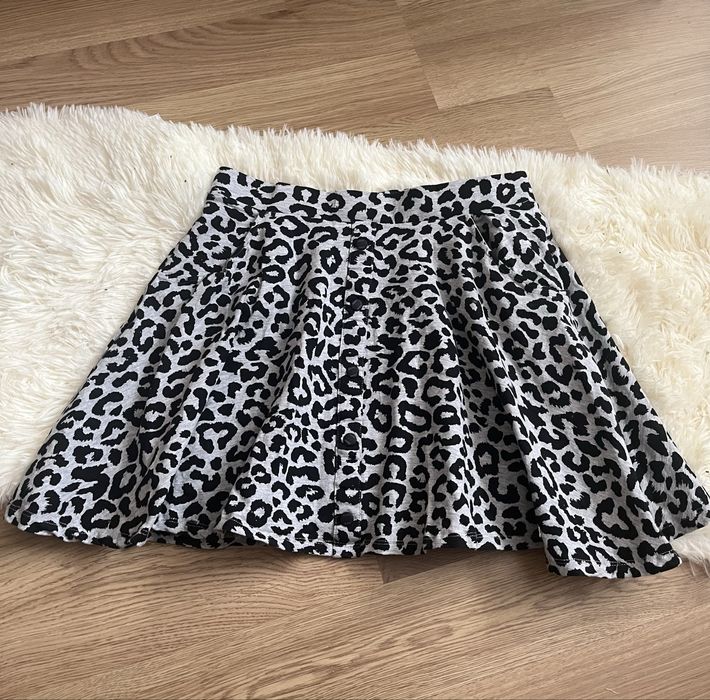 Спідниця леопардова L, підійде на М