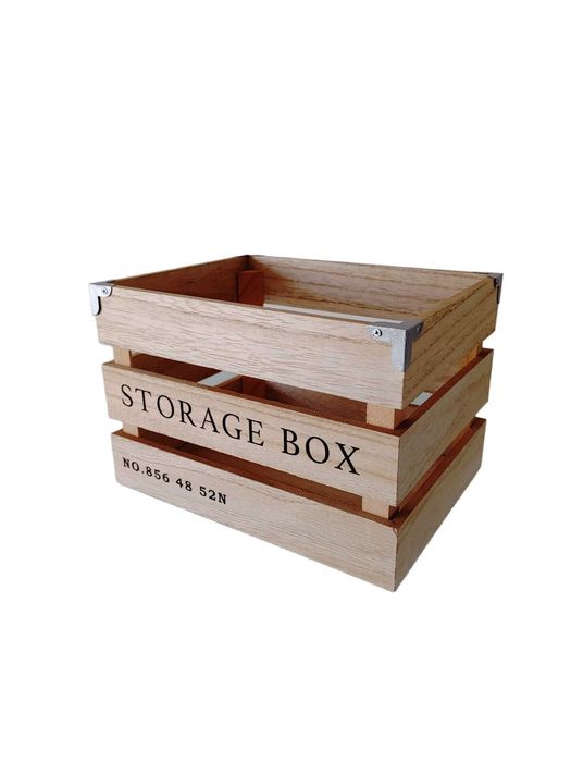 Caixote madeira "Storage Box"