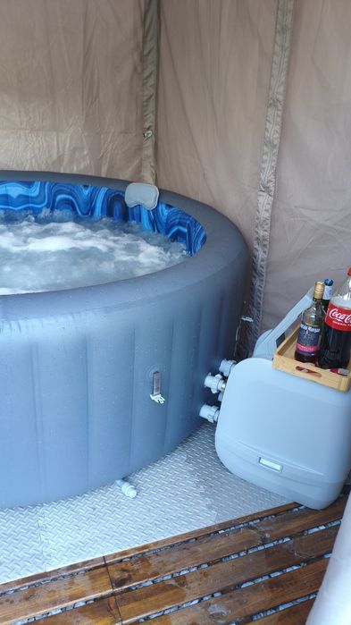 Jacuzzi 7 osobowe BESTWAY SANTORINI 60075 hydromasaż