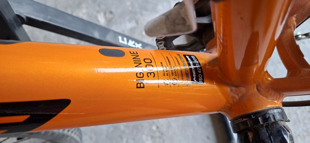 Bicicleta Merida Big Nine 300 Laranja