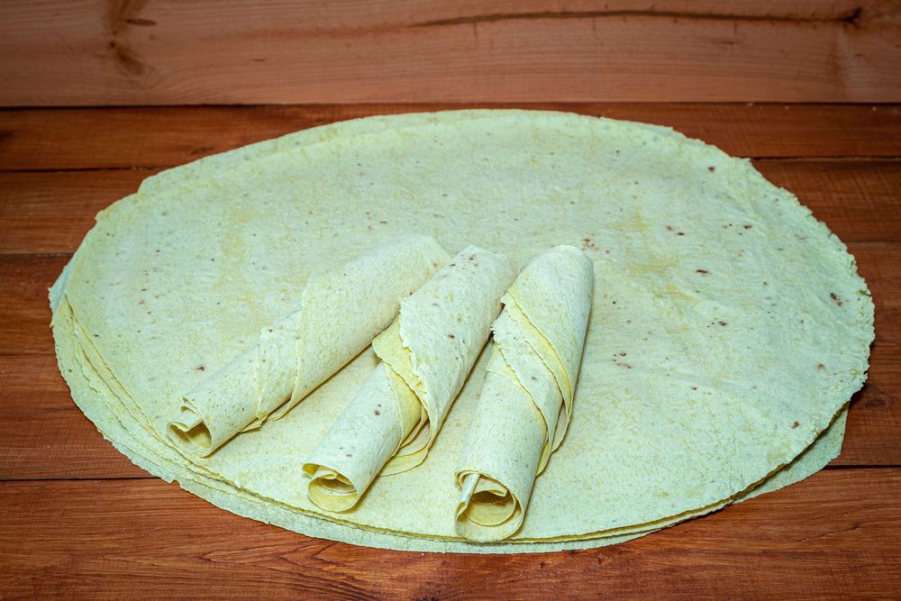 ЛАВАШ кукурудзяний для різноманітних страв фаст - фуду