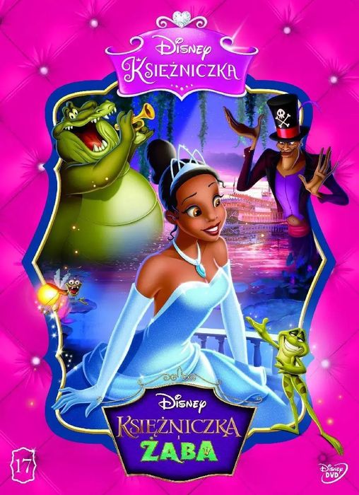 Disney Księżczniczka. Księżniczka i żaba, DVD. Galapagos. Nowy Produkt