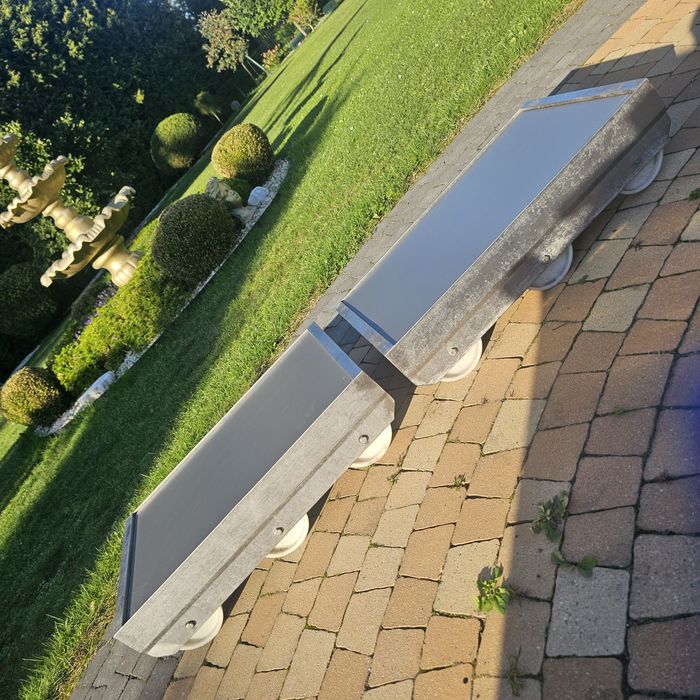 Super wózki Transportowe do pojemników typu Euro 6 kołowe- 2 sztuki