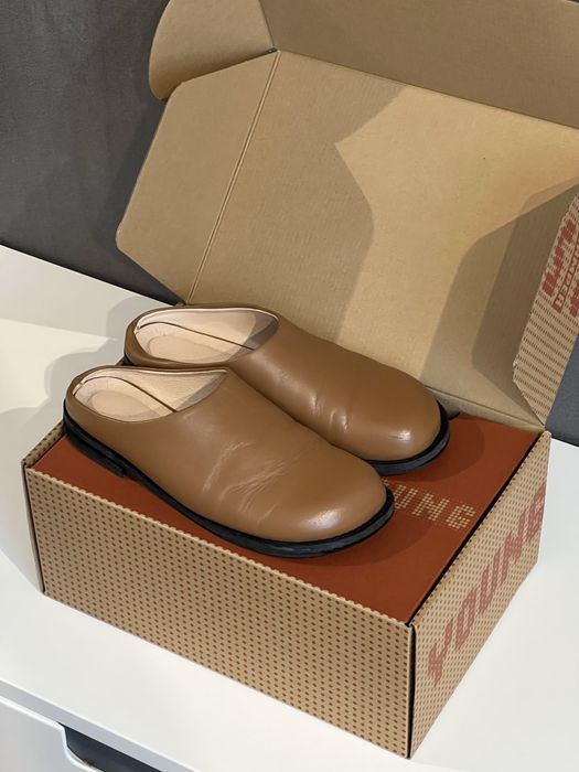 Анатомічні туфлі// клоги карамельного кольору // 39 р.