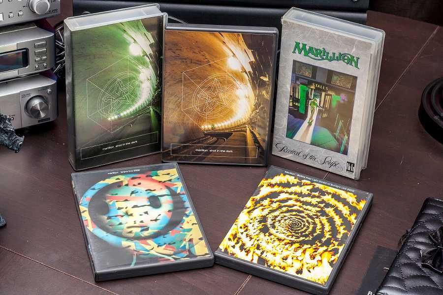 Dvd + Vhs Marillion