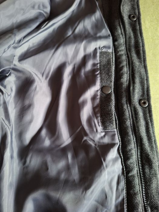 Męska kurtka zimowa wełniana S