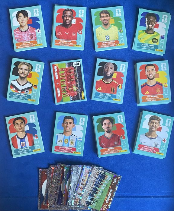 Mais de 150 cromos Mundial 2026 Fifa World Cup Copa do Mundo Panini
