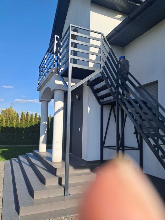 Bramy przęsła  schody i balustrady metalowe na wymiar
