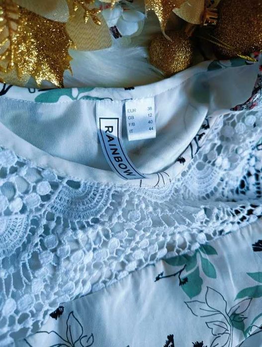 Sukienka wizytowa , kwiaty, komunia , przyjęcie