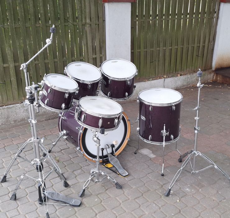 Perkusja Mapex M: BD22", 10", 12", 13", 16",  werbel 14"