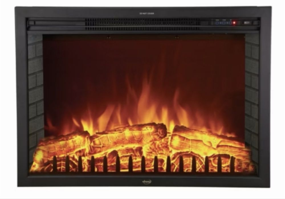 Kominek elektryczny 2kw z pilotem i termostatem