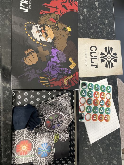 M.E.A.T.: The Cult - gra planszowo-karciana (BGG 7.2)