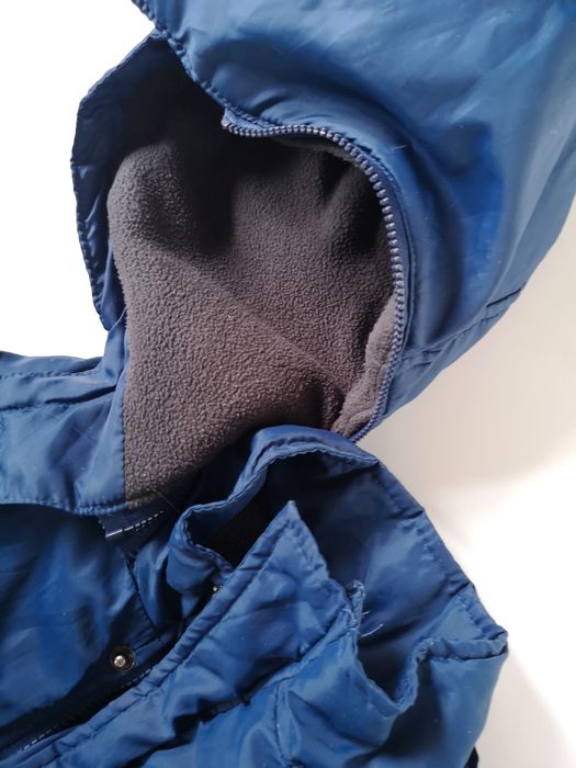 Granatowy kombinezon dwuczęściowy, kurtka ze spodniami Timberland, 18