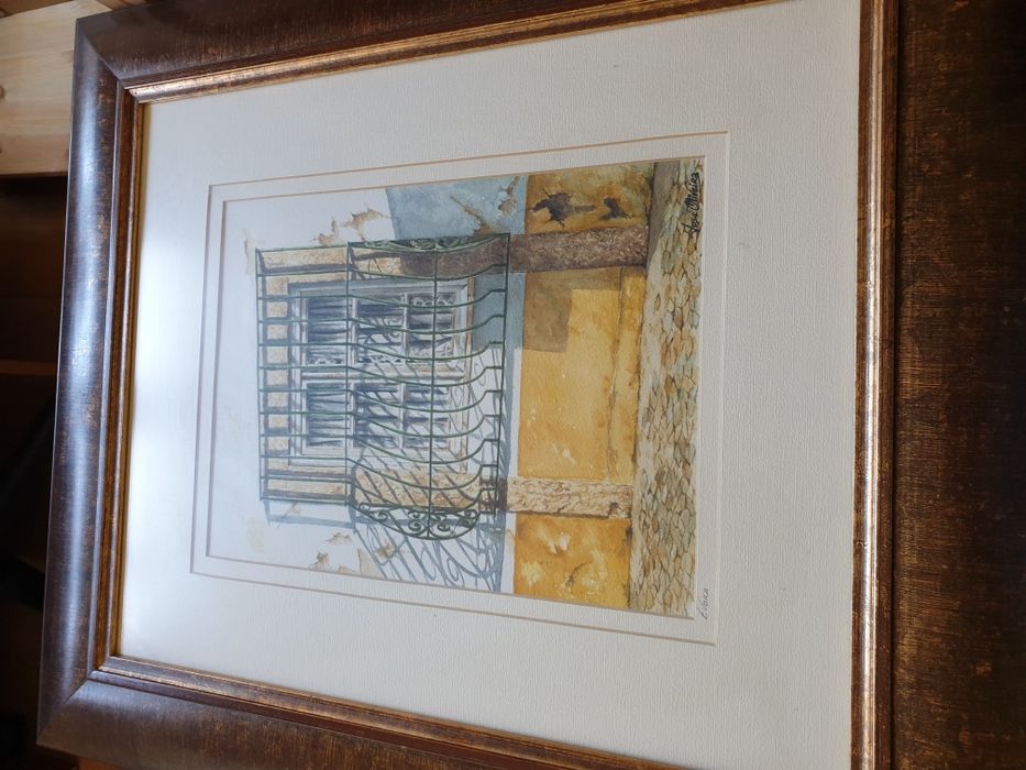 Serigrafia / Aguarelas de José Oliveira