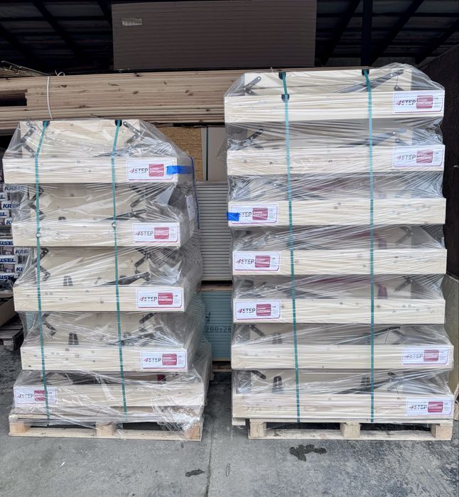 Schody strychowe Extra ocieplane, grubość 46 mm składane 100x70 cm