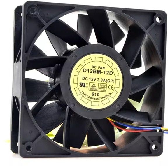 Кулер 120х120 для Asic Bitmain 12V 2.3A