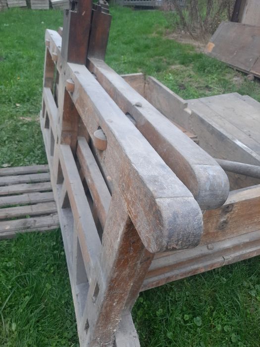 Stare dębowe drewno transport
