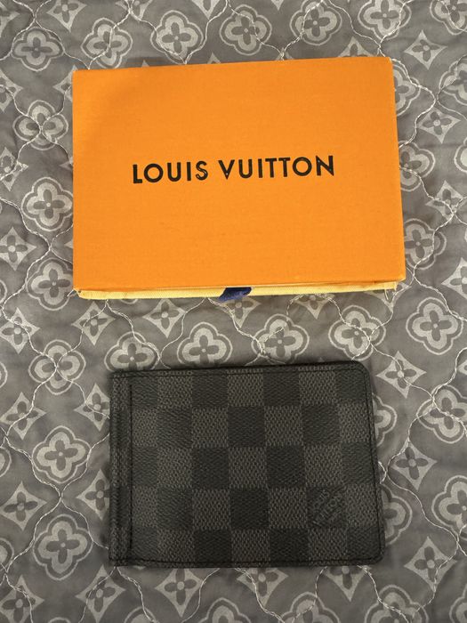 Зажим для грошей,гаманець LV